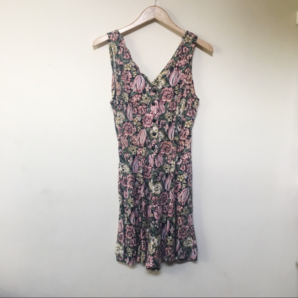 Vintage Floral Romper